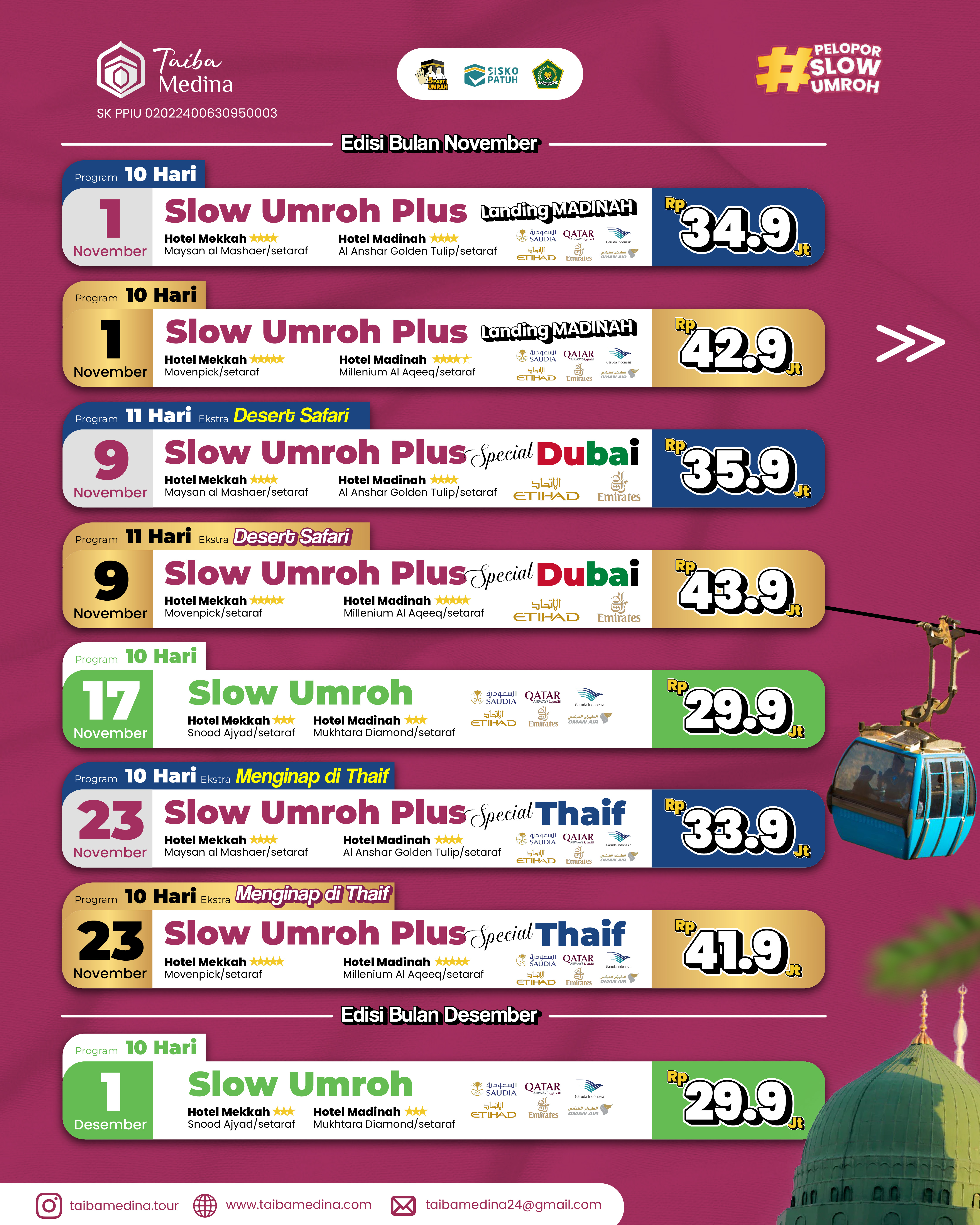 Slow Umroh | 17 November 2026